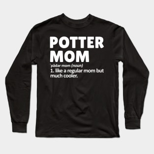 pottery mom Long Sleeve T-Shirt